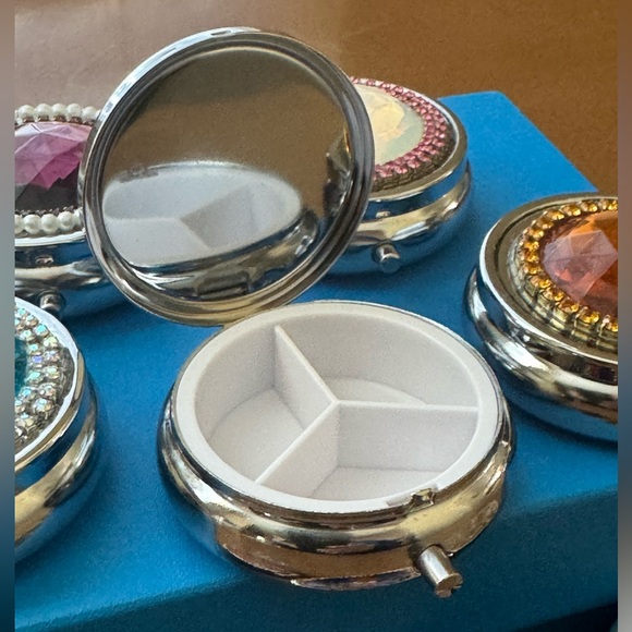 Bejeweled Pill Boxes - Handmade - Picture 4 of 4